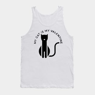 Cat is love Tank Top